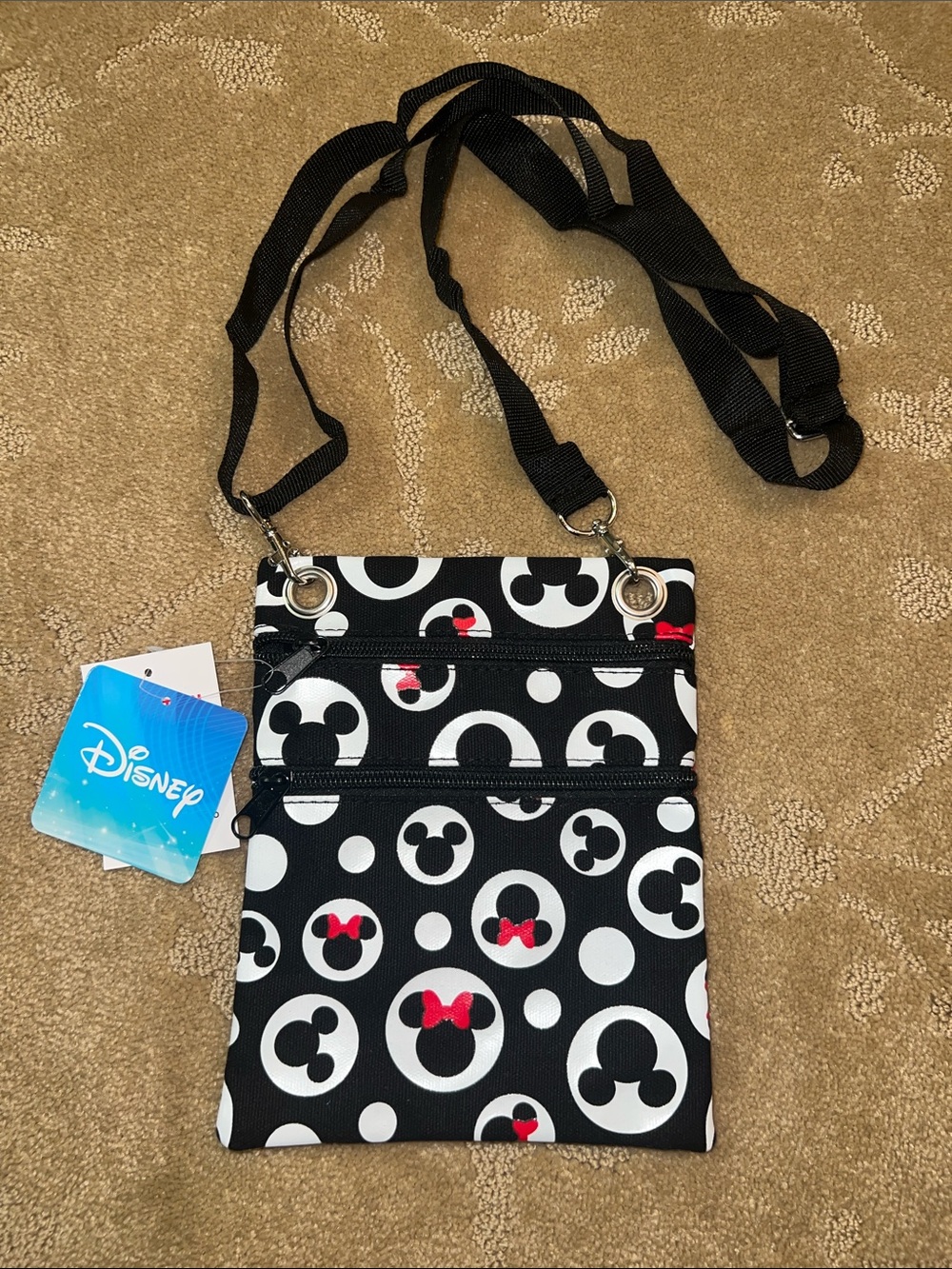NWT Jerry Leigh Disney Mickey Crossbody
